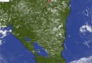 Imagen satelital sobre el clima en Nicaragua