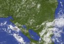 Imagen satelital sobre el clima en Nicaragua