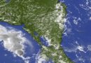 Imagen satelital sobre el clima en Nicaragua