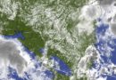 Imagen satelital sobre el clima en Nicaragua