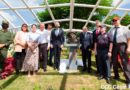 Develación de busto del cosmonauta ruso Yuri Gagarin en el parque de La Paz de Managua