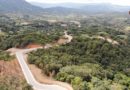 Vista aérea de la carretera Macuelizo – Santa María en Nueva Segovia