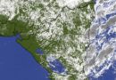 Imagen satelital sobre el clima en Nicaragua