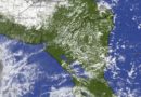 Imagen satelital sobre el clima en Nicaragua