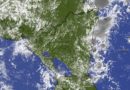 Imagen satelital sobre el clima en Nicaragua