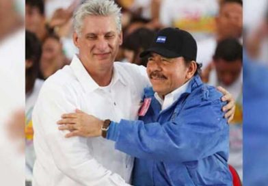 Presidente - Comandante Daniel Ortega y Presidente de Cuba, Miguel Díaz Canel