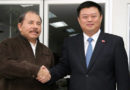 Presidente Comandante Daniel Ortega junto al Presidente de HKND Group, Wang Jing