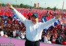 Presidente Comandante Daniel Ortega durante la celebración del 39 aniversario de la Revolución Popular Sandinista