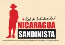 Grupo de la La Red de Intelectuales, Artistas y Comunicadores solidarios con Nicaragua y el Frente Sandinista del Estado español en rechazo a las declaraciones efectuadas por el gobierno de España.