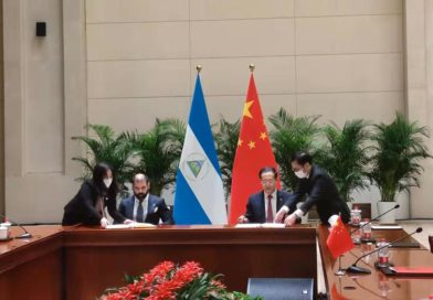 Firma en Tianjin el Comunicado Conjunto sobre el Restablecimiento de las Relaciones Diplomáticas entre la República Popular China y la República de Nicaragua.🇨🇳🇳🇮