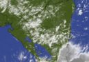 Imagen satelital sobre el clima en Nicaragua