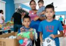 Niños de diferentes comunidades recibieron su juguete