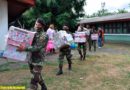 Efectivos del Ejército de Nicaragua trasladando juguetes para niños de centros educativos públicos en Ciudad Sandino, Managua.