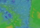 Imagen satelital sobre el clima en Nicaragua