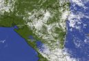 Imagen satelital sobre el clima en Nicaragua