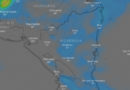 Imagen satelital sobre el clima en Nicaragua