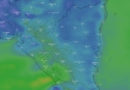 Imagen satelital sobre el clima en Nicaragua