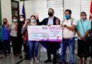 Familias emprendedoras de Managua recibiendo desembolso por parte del MEFCCA