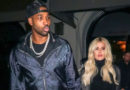 Tristan Thompson en compañía de su ex pareja Khloé Kardashian