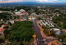 Vista aérea de la ciudad de Managua