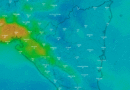 Foto Windy / Imagen satelital sobre el clima en Nicaragua