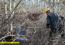 Efectivo militar en ardua jornada de sofocación de incendio agropecuario en el cerro La Guanábana