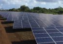 Planta de paneles solares instalada en Corn Island