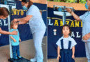 Niños de Nindirí, Masaya siendo pesados y medidos por enfermeras del Ministerio de Salud de Nicaragua.