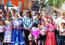 Foto Jairo Cajina/Alcaldesa de Managua Reyna Rueda, en el acto de inauguración de las restauradas vías de acceso en el Barrio Santa Ana Sur