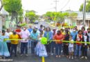 Inauguración del proyecto calles para el pueblo en Linda Vista Norte