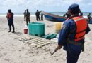 Miembros del Ejército de Nicaragua tras la incautación realizada en Tola