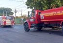 Bomberos que serán parte de la nueva estación de bomberos en San Pedro de Lovago