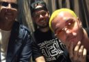 J Balvin junto a Residente y Daddy Yankee antes de la controversial "tiraera"