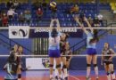 Encuentro durante la semifinal de la Liga de Voleibol en el IND