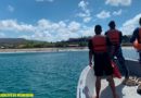 Efectivos militares del Ejército de Nicaragua resguardando las costas de San Juan del Sur durante competencia de natación