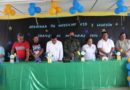 Autoridades Universitarias en el acto de inauguración de la primera universidad en el campo en la costa caribe