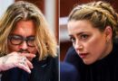 Johnny Depp y Amber Heard, durante el juicio que enfrenta a ambos actores en la corte del condado de Fairfaix (Virginia, EE UU).