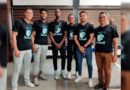 Jugadores del equipo Jaguares UAM que estarán participando en la quinta edición de la Liga Superior de Baloncesto.