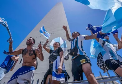 Argentina, Obelisco, monumento, plaza, citA, epicentro, festejos, populares, hinchas, obligada,