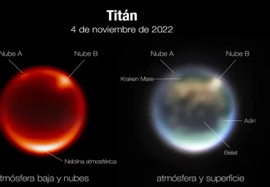 Titán, luna, Saturno, captada, telescopio, Webb, James, grande, más, cientificos, atmósfera,