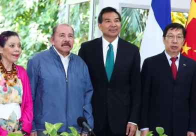 daniel ortega, rosario murillo, agencia china de cooperación, nicaragua, reunión