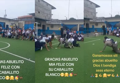 abuelito, viral, redes, emotiva, carrera, nieta, día, padre, admiración, ternura, participó, historia, tiktok, video, celebración,