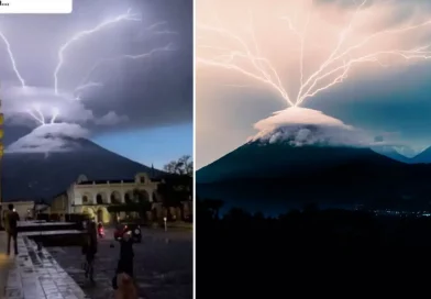 imagenes, fotografías, videos, viral, volcán, impactante, actividad, eléctrica, agua, Guatemala, ocurrió, sorprende,