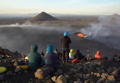 turistas, erupcion, volcan, volcan