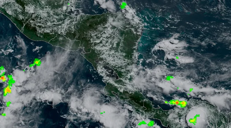 clima, nicaragua, pronostico, tiempo, lluvia, ineter