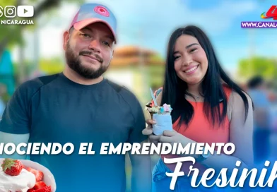 fresinika, fresas con crema, emprendimiento fresas con crema, emprendimiento, managua, nicaragua