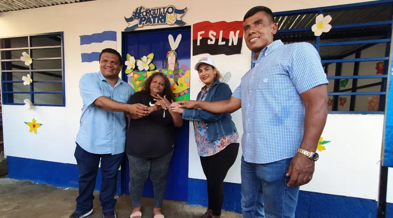 nicaragua, familia, vivienda digna, alcaldia de managua