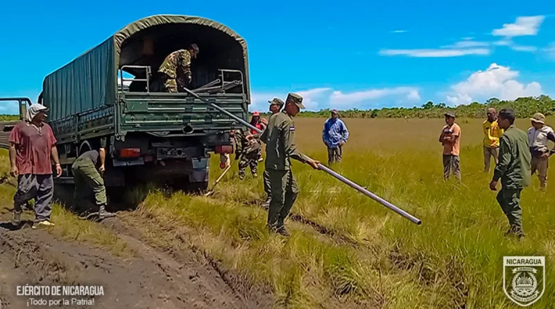 ejercito de nicaragua, destacamento militar norte, centro amor a nicaragua, puerto cabezas, nicaragua