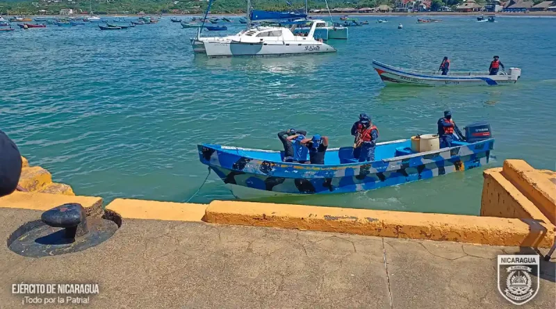 fuerza naval, ejercito de nicaragua, proteccion y seguridad portuaria, rivas, nicaragua