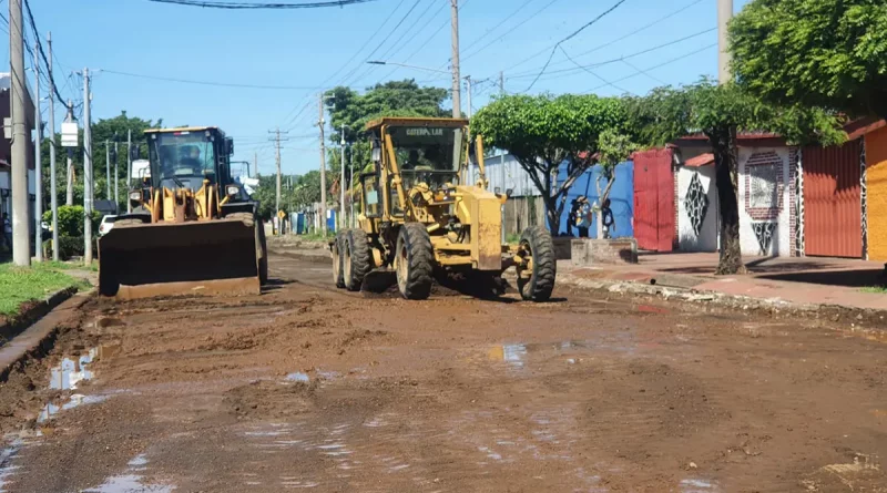 managua, nicaragua, alcaldia, calles de managua